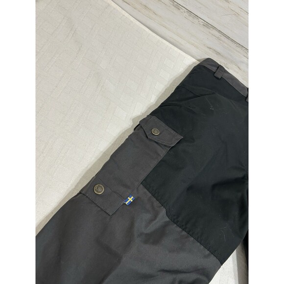 NEW! FJALLRAVEN Vidda Pro Black Gray Trousers G-1000 Pants 44 Size 29 x 31 M Reg - Picture 12 of 16